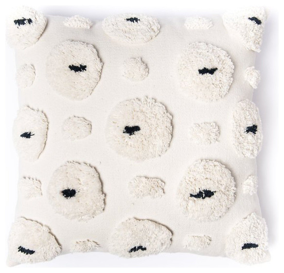 Lavendale Cotton Pillow Contemporary Decorative Pillows By