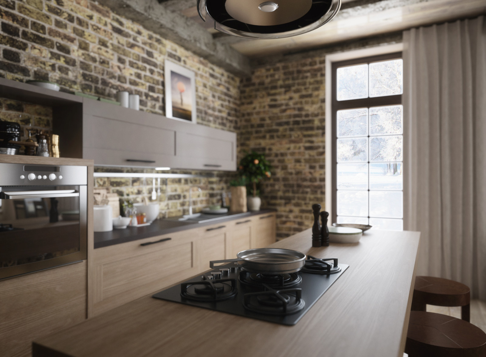 Дизайн интерьера загородного дома.