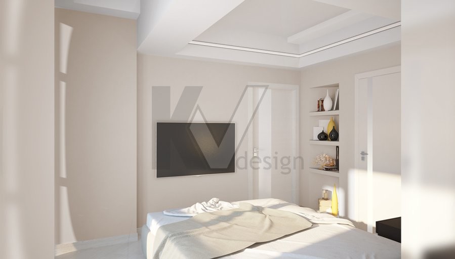 Дизайн трехкомнатной квартиры, Сколково Парк