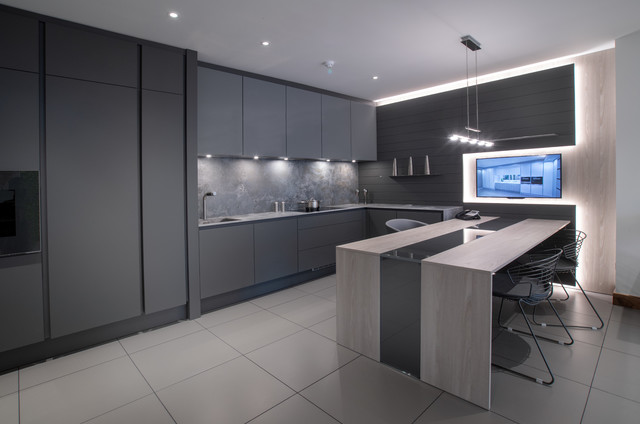 New Poggenpohl Showroom - Contemporary - Kitchen - Other - by Kitchens