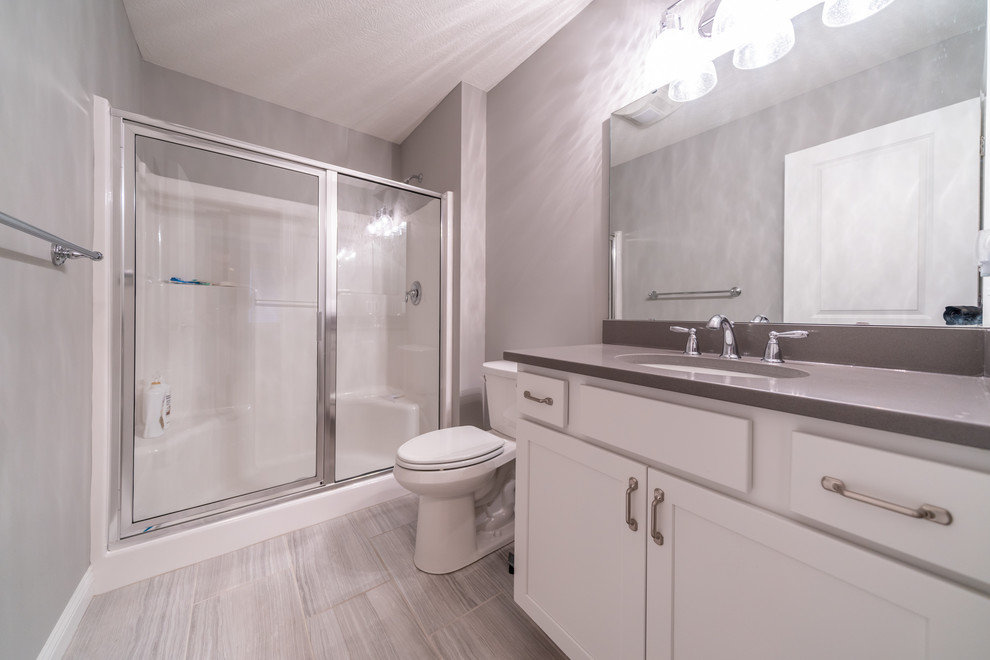 Bathroom - transitional bathroom idea in Cleveland