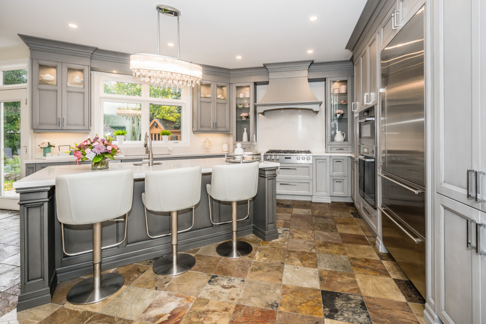 Kitchen - transitional kitchen idea