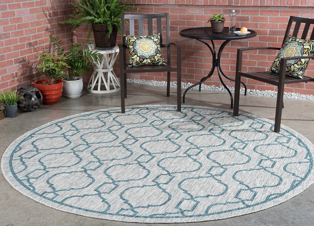Villa Easy Care Indoor Outdoor Geometric Area Rug Mediterranean Indoor Outdoor Geometric Area Rug
