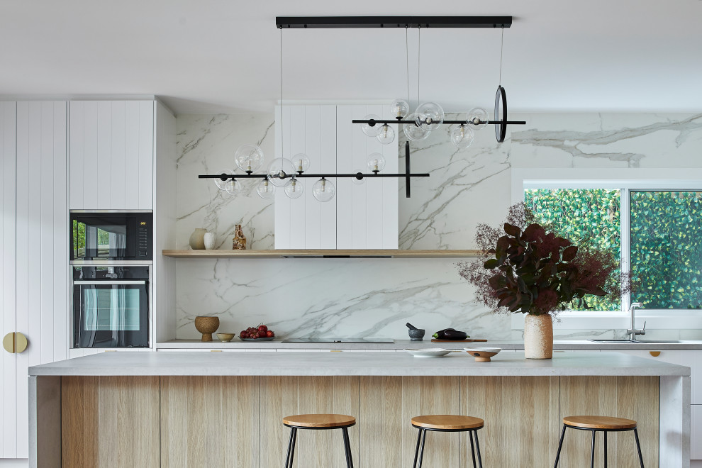 North Bondi - Modern - Kitchen - Sydney - by Blue Tea Kitchens and ...