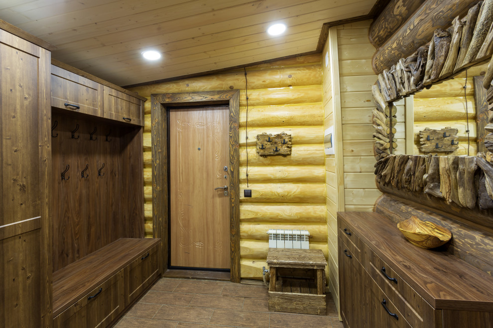 Дизайн и внутренняя отделка дома из бруса