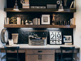 Farmhouse Home Office by Clarissa at Lee Douglas Interiors