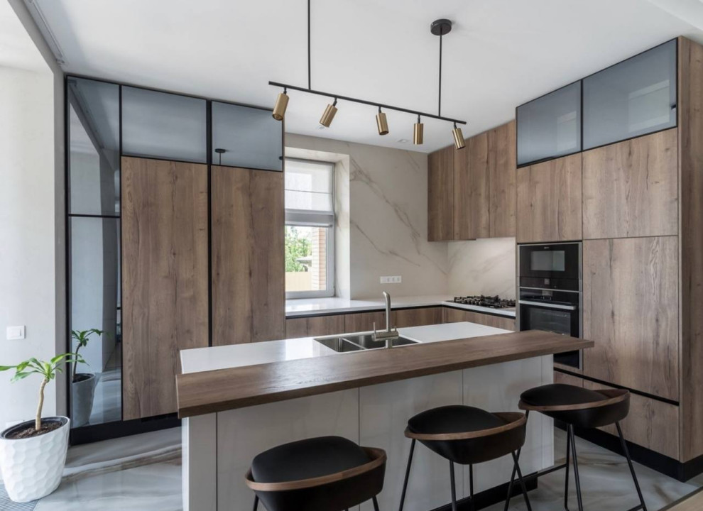 Проект в частный дом совместно с дизайнером Лилией Алексеевой