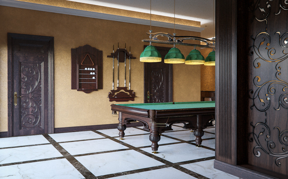 Бильярдный зал в загородной резиденции