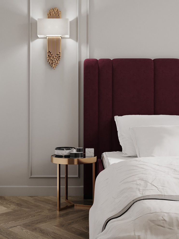 Дизайн спальни ЖК Clever Park