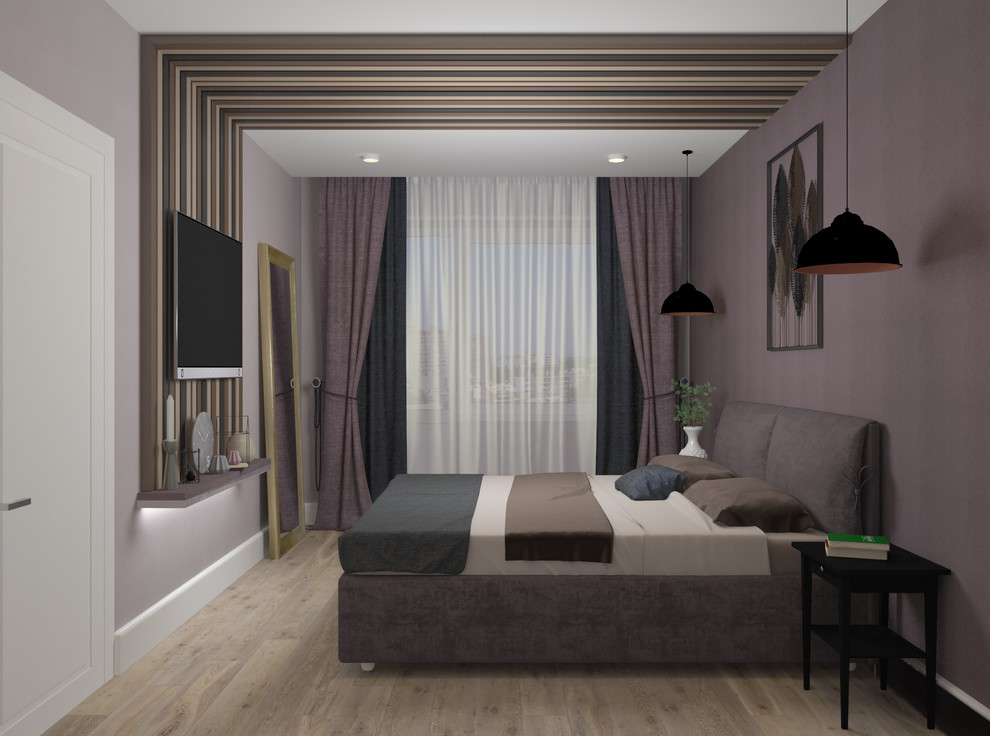 Фиалки и лаванда