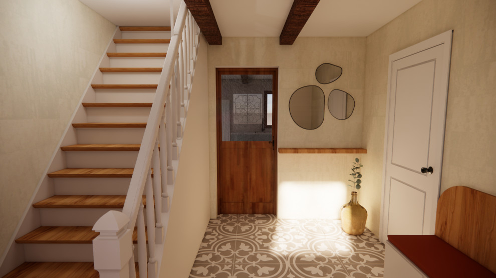 Projet 3D rénovation d'une maison alsacienne - Helfrantzkirch