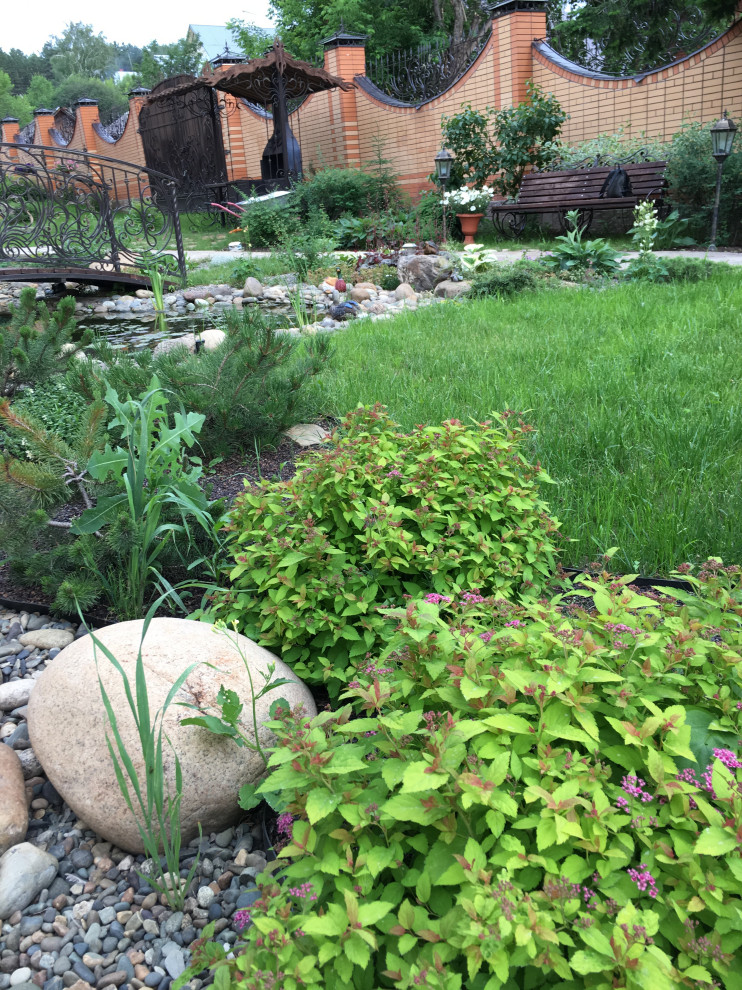 Ландшафтный дизайн участка 8,5 соток.