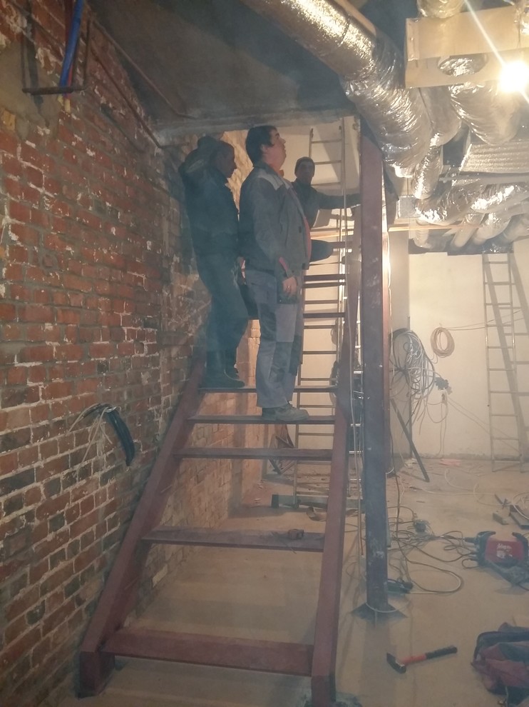 Отделка лофта по проекту бюро Август Проект