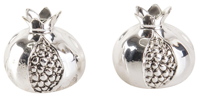Pomegranate Salt and Pepper Pots, Set of 2