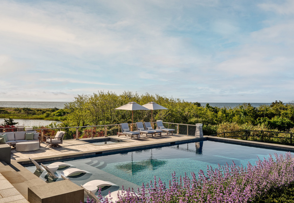 Watch Hill Coastal Classic - Beach Style - Pool - Providence - by ...