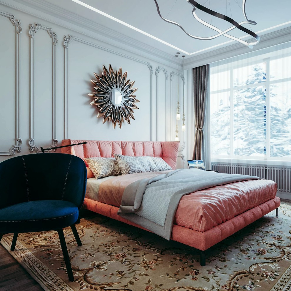 Спальная комната, в уютных аппартаментах