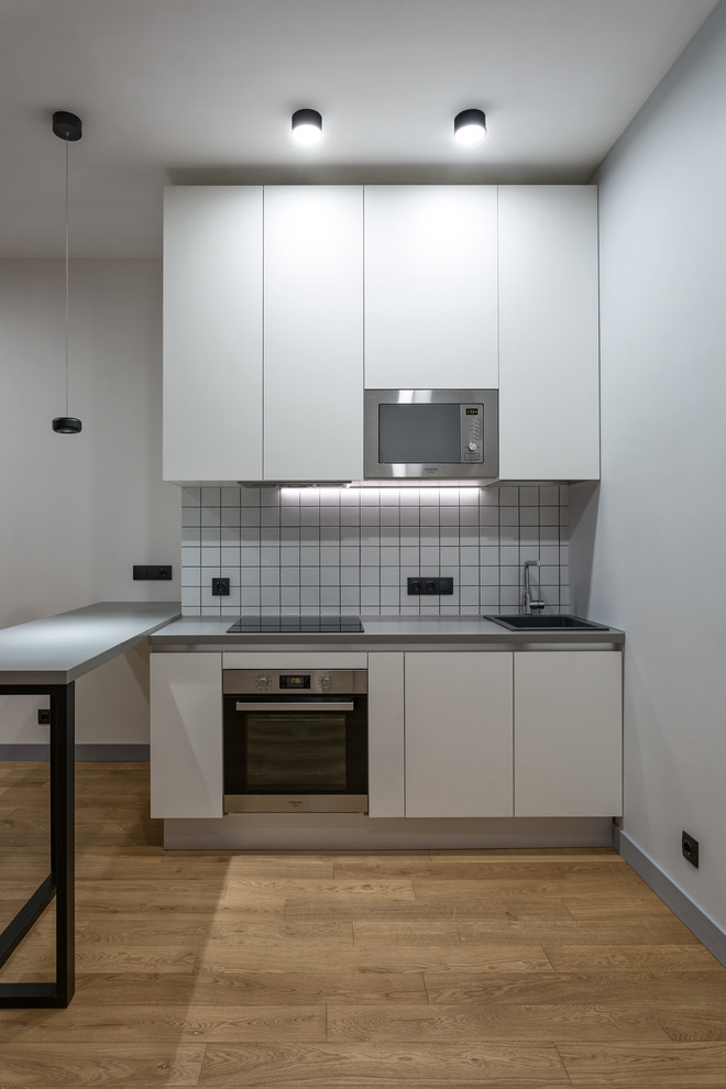 Минималистическая студия в Сколково