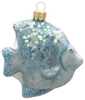 tropical fish ornament blue beach style christmas ornaments by glassor us - Fish Christmas Ornaments tropical fish ornament blue beach style christmas ornaments by glassor us - Fish Christmas Ornaments