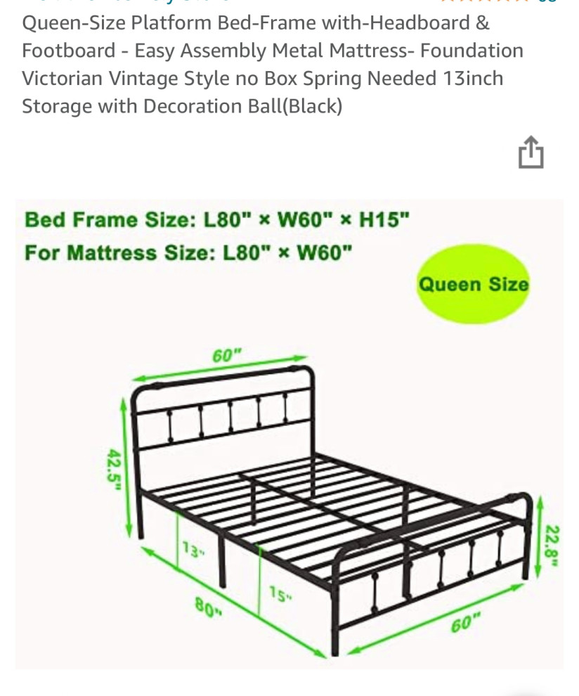 Do I need a boxspring with a metal bed frame?