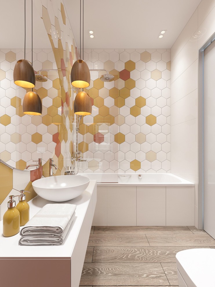 Современный интерьер в квартире - ванная