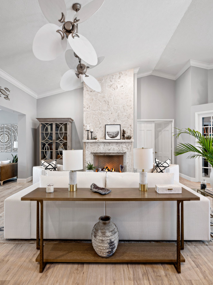 Casual Luxury Curated - Beach Style - Living Room - Philadelphia - by ...