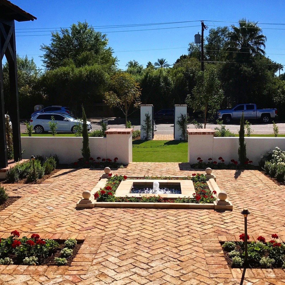 Inspiration for a large transitional entryway remodel in Phoenix