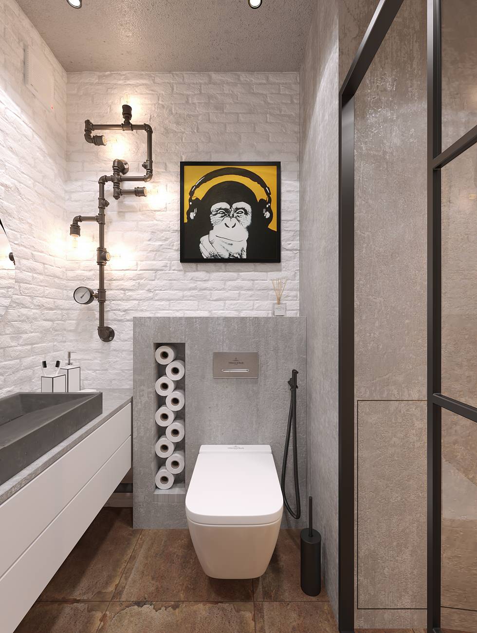 Цокольный этаж дома.