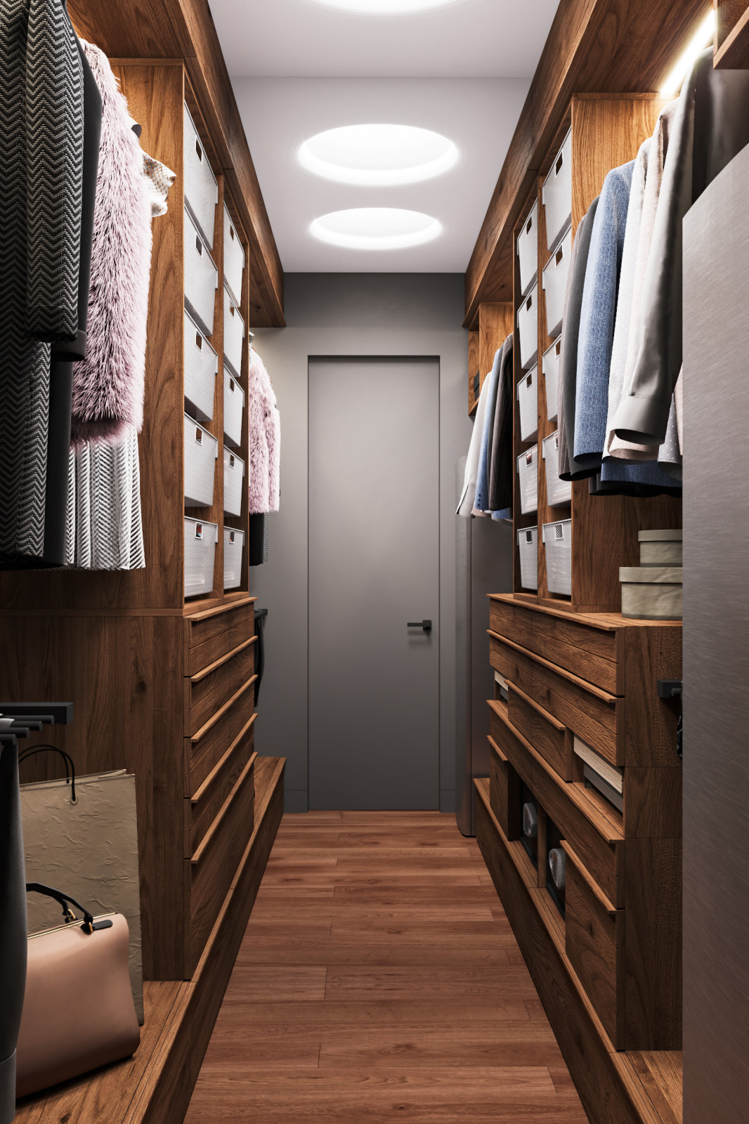 Шоколадно-кофейная квартира для семьи с ребенком в ЖК 1147