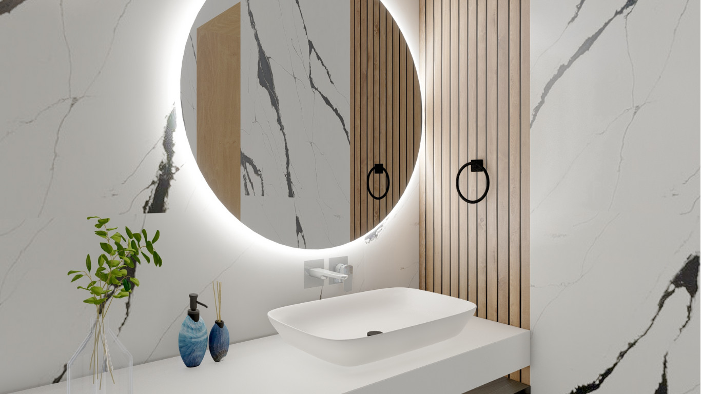 Bright Bathroom Design in Croydon