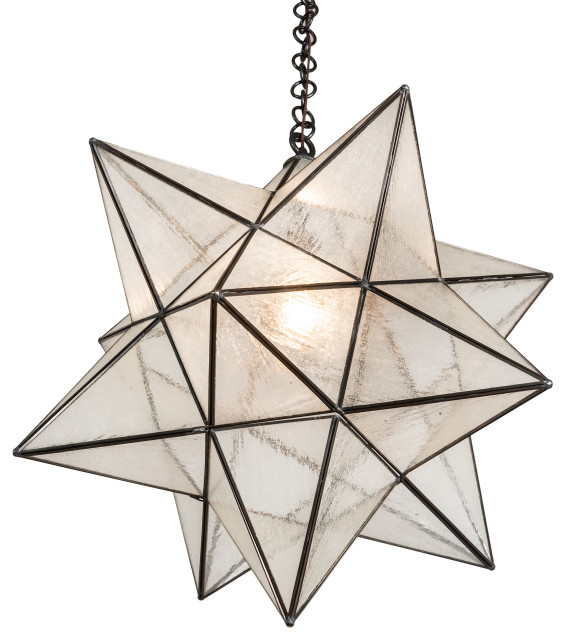 24 Wide Moravian Star Pendant - Mediterranean - Pendant Lighting - by ...