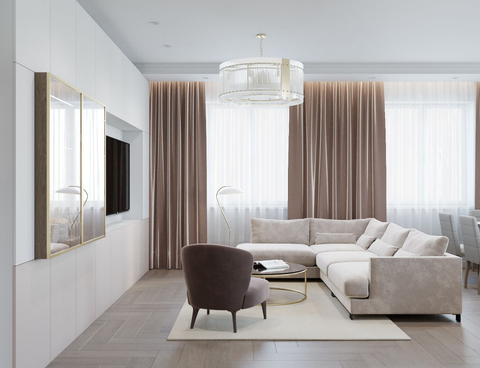 Трех комнатная квартира для успешной пары