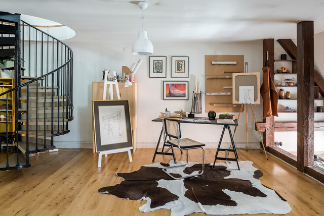 Rustik Arbetsrum rustic-home-office