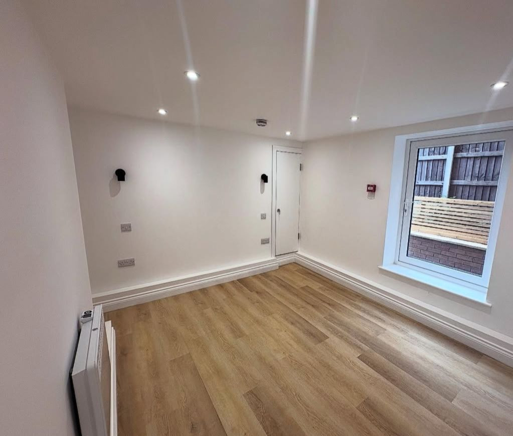 Converted a raw basement into a livable residential space