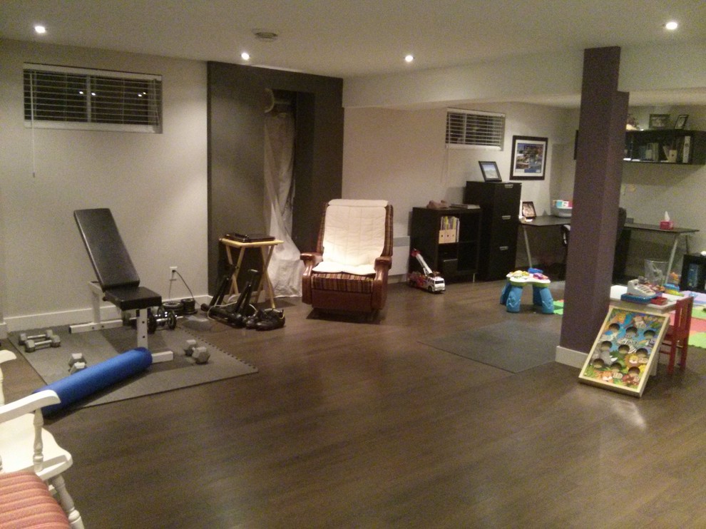 Making basement window look bigger