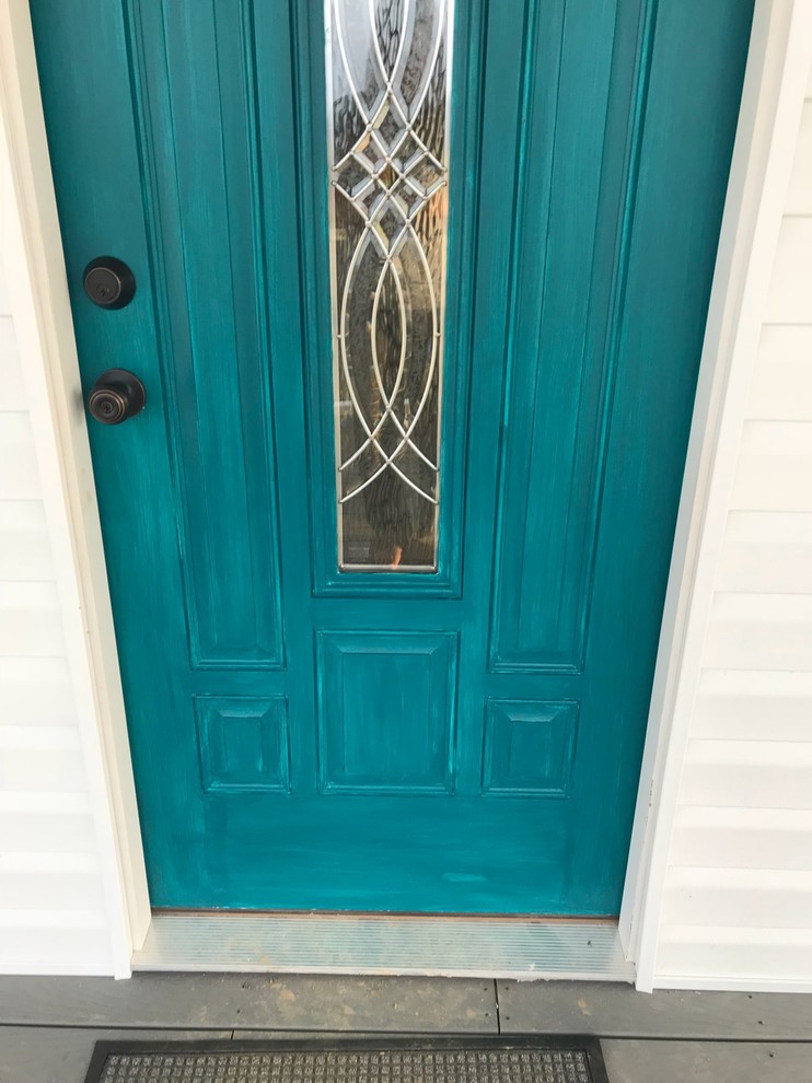 Door paint is streaky