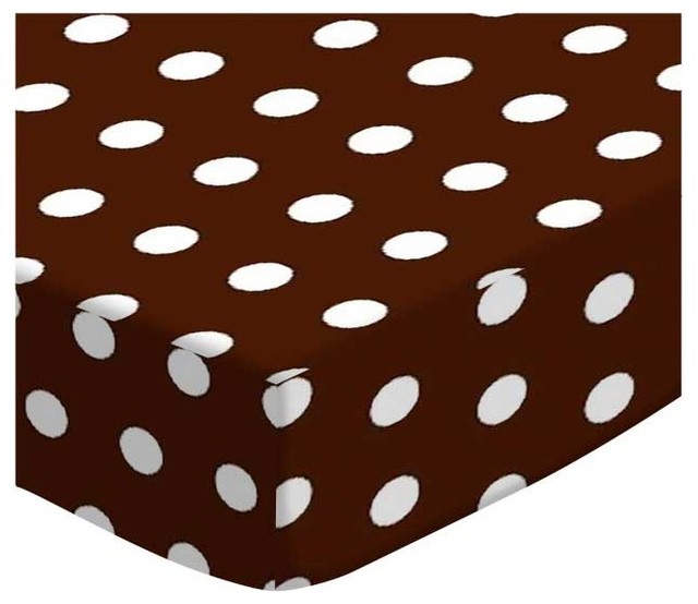 Sheetworld Ed Pack N Play Graco Sheet Polka Dots Blue Made Sheetworld Ed Pack N Play Graco Sheet Polka Dots Brown Made In