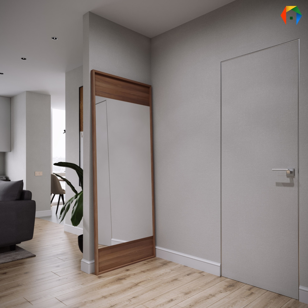 Москвичка. Дизайн для квартиры с солнечной прихожей