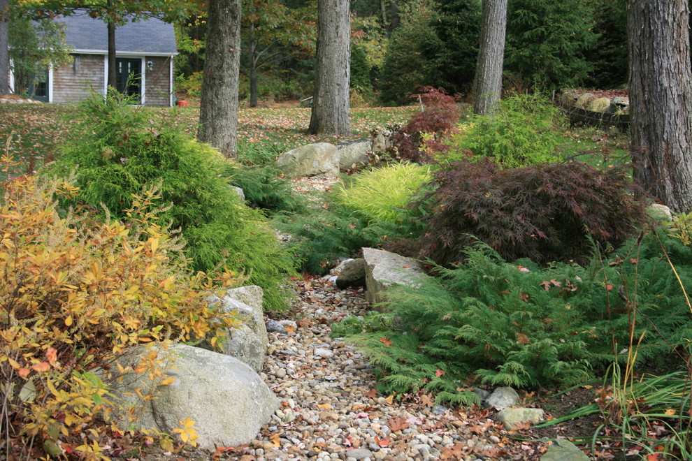 This is an example of an asian garden in Boston.