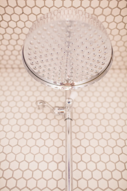 Chiswick Flat eclectic-bathroom