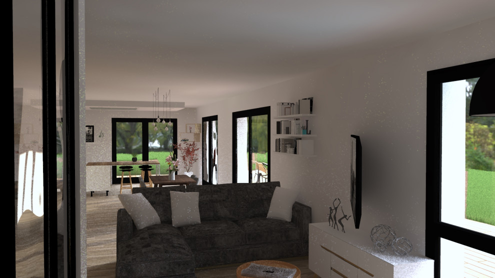 Divers rendu 3D intérieur