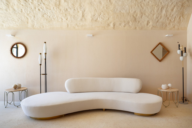 INTERIOR DESIGN DI UNA DIMORA STORICA mediterran-wohnbereich