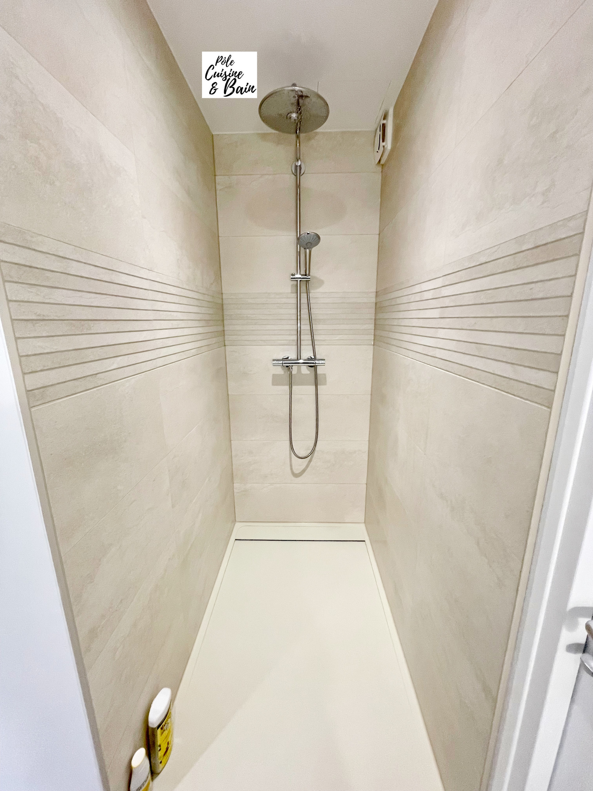 SALLE D'EAU & BUANDERIE: création annexe à un WC et chambre dans un ancien garag