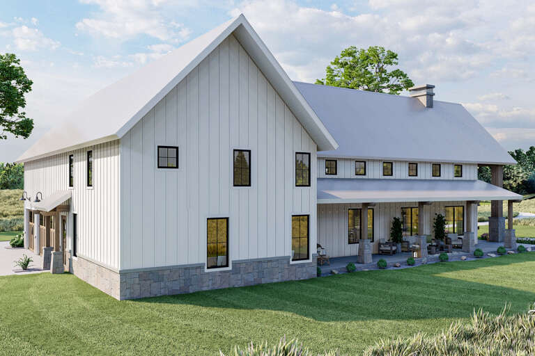 Barndominium House Plan 963-00627 - Farmhouse - Atlanta - by America's