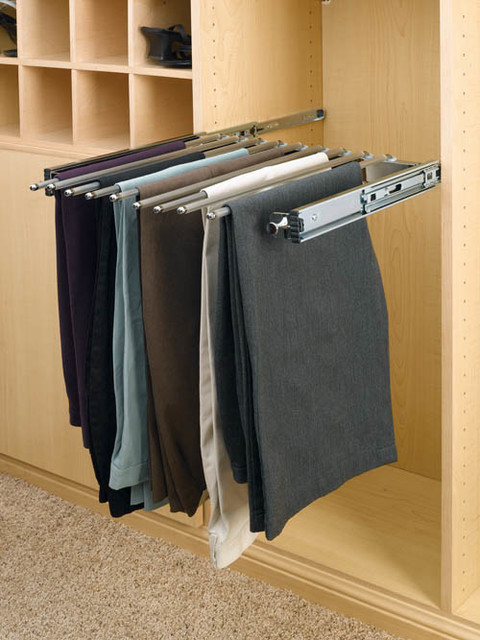 Rev-A-Shelf PSC-3014 PSC Series 14" Depth and 30"W Pull Out Pants - Chrome