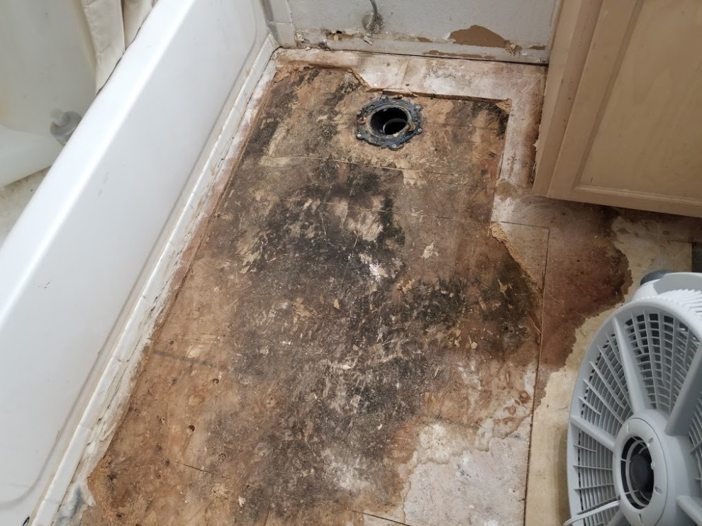 How Do I Repair Mold In The Suloor Under A Tub - How To Get Rid Of Black Mold In Bathroom Floor