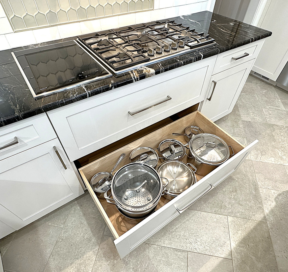 Wide Pot & Pan Storage