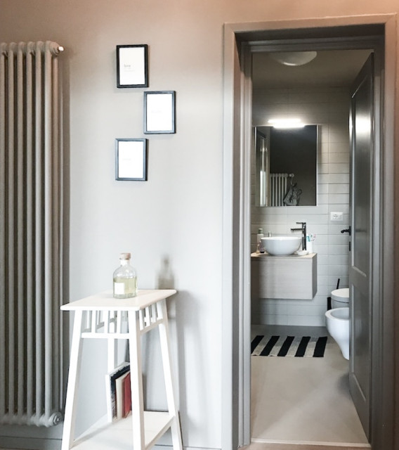 Bianco e nero | MQ50 contemporary-bathroom