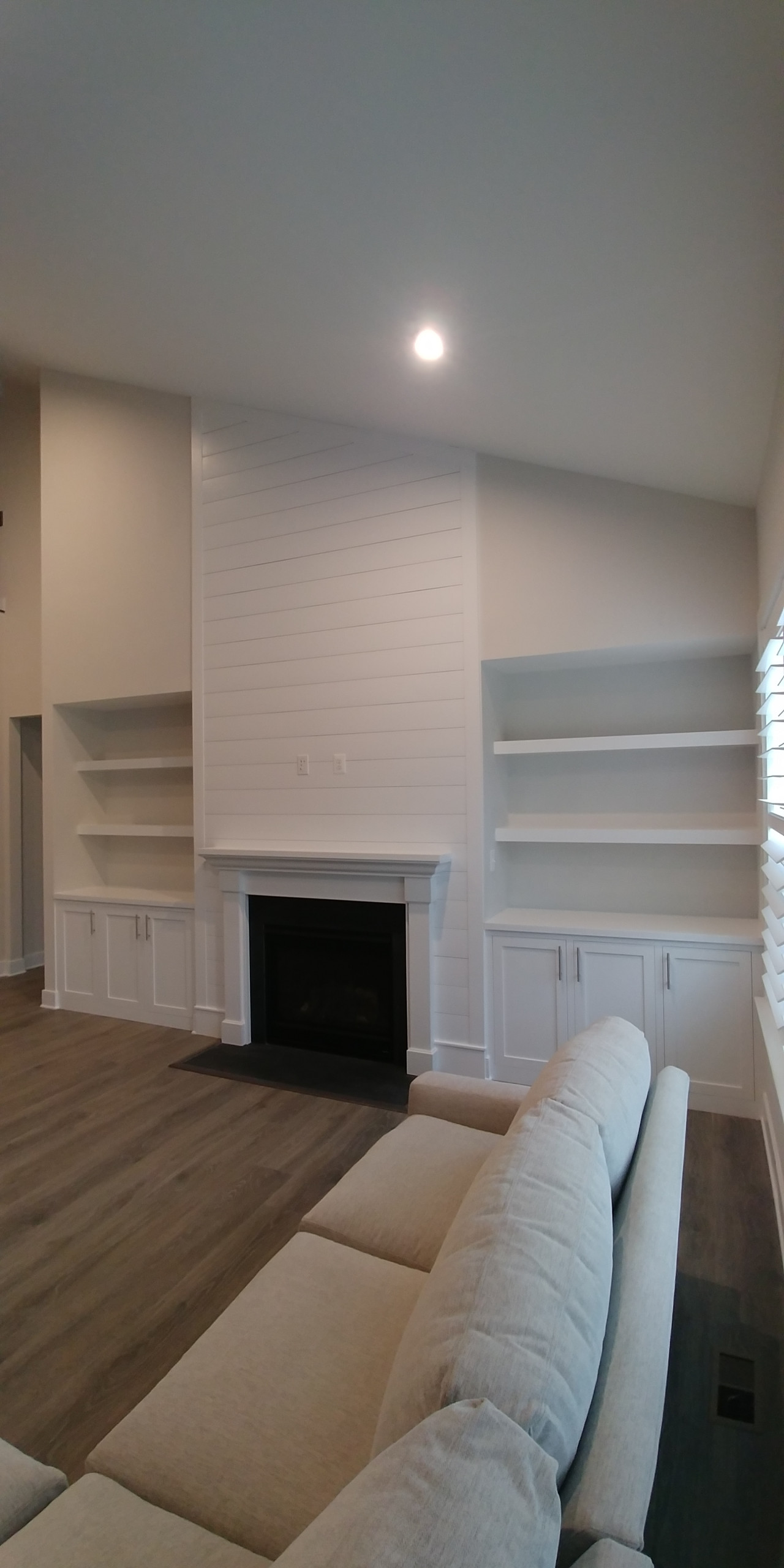 Family Room Feature Wall