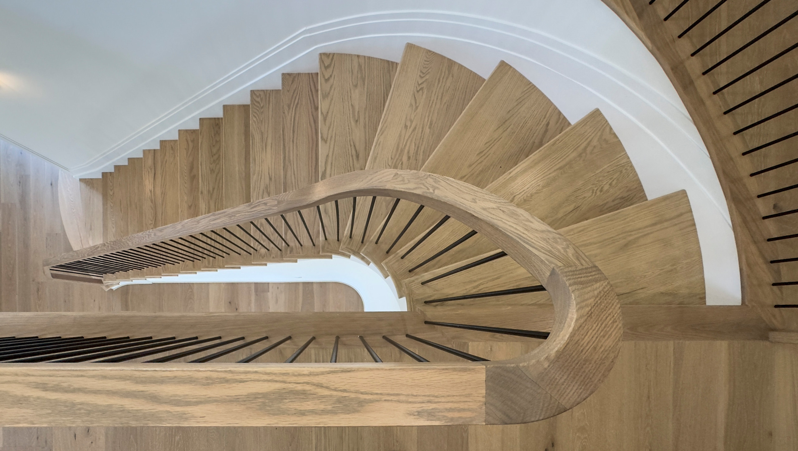 144_Attractive Transitional Staircase in Impressive Modern Home, Vienna VA 22180