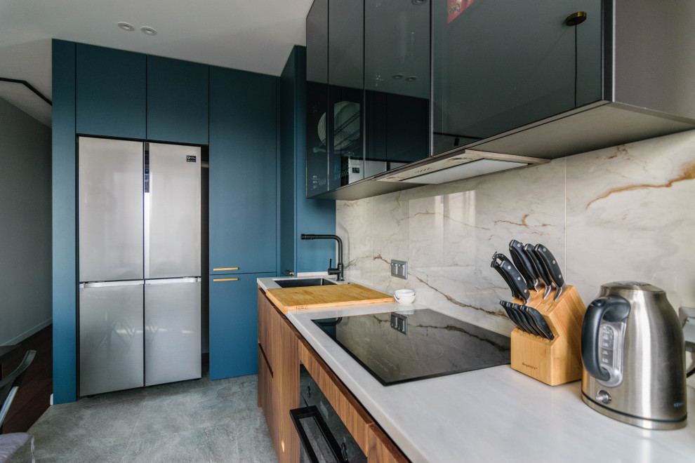 Материалы + стиль: уникальная кухня